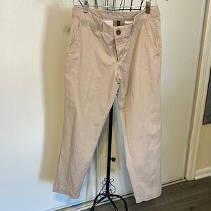 Banana Republic Light Khaki City Chino Size 6